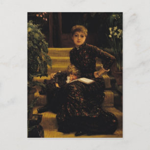 James Tissot Moeder en kind of Ouderenzand Briefkaart