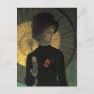 James Tissot Newton Parasol Carte postale