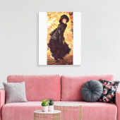 James Tissot Octobre toile Imprimer (Insitu(Salon))