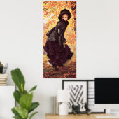 James Tissot Oktober Poster (Thuiskantoor)