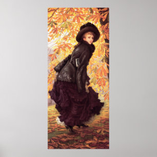 James Tissot Oktober Poster