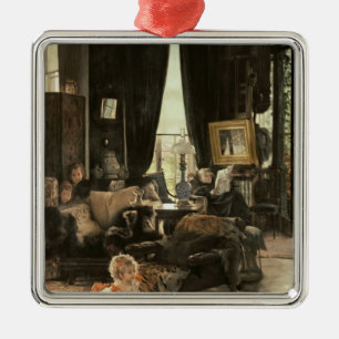 James Tissot Verbergen en zoeken, c.1880-82 Metalen Ornament