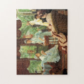 James Tissot Victoriaans Tea Party Puzzle Legpuzzel (Verticaal)