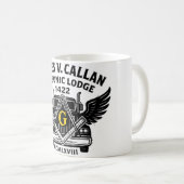 James V. Callan Lodge #1422 Coffee Mug (Devant droit)