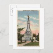 James W. Marshall Monument Uitzicht # 1 Briefkaart (Voorkant / Achterkant)
