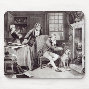 James Watt speelt met Steam Muismat
