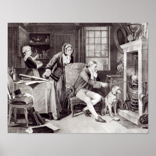 James Watt speelt met Steam Poster (Voorkant)