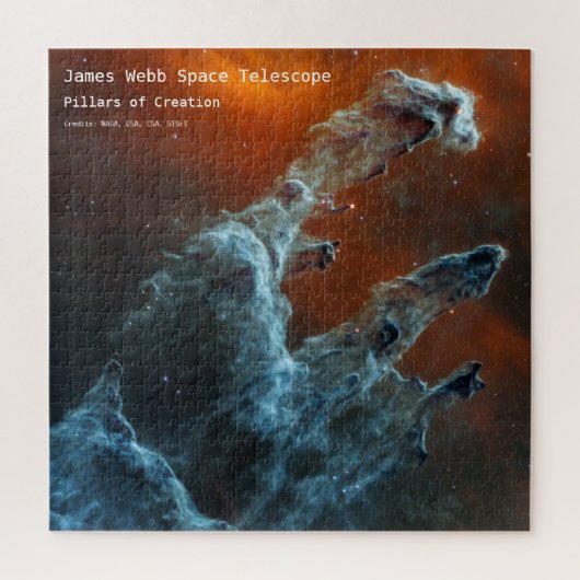 James Webb Les piliers de la création Puzzle (Vertical)