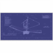 James Webb onthult de blauwdruk van het heelal Sticker (Voorkant)