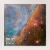 James Webb Orion Constellation Bar (NIRCam Afbeeld Legpuzzel (Verticaal)