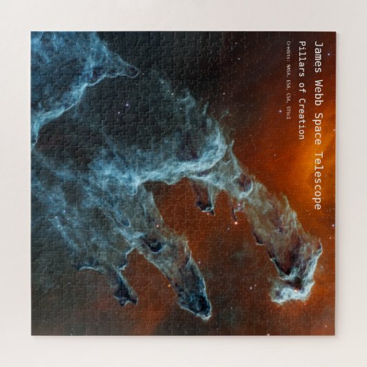 James Webb Pillars of Creation Puzzle Legpuzzel (Horizontaal)