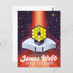 James Webb Space Telescope Briefkaart