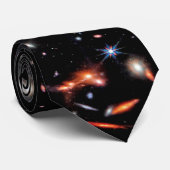 James Webb Space Telescope Eerste Diepe Veld Stropdas (Opgerold)