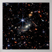 James Webb Space Telescope First Deep Field Poster (Voorkant)