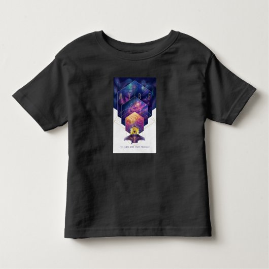 James Webb Space Telescope Illustratie Kunst Kinder Shirts (Voorkant)