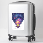 James Webb Space Telescope Illustratie Kunst Sticker (Koffer)