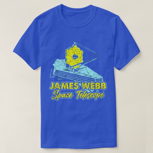 James Webb Space Telescope JWST 7 T-shirt (Design voorkant)