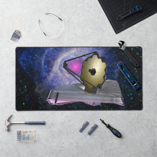 James Webb Space Telescope JWST Bureaumat (Werkstation)