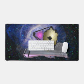 James Webb Space Telescope JWST Bureaumat (Keyboard & Muis)