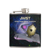 James Webb Space Telescope JWST Heupfles (Voorkant)