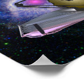 James Webb Space Telescope JWST Poster (Hoek)