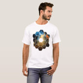 James Webb Space Telescope JWST T-shirt (Voorkant volledig)