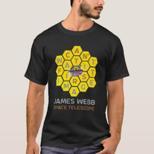 James Webb Space Telescope kan niet wachten op de T-shirt