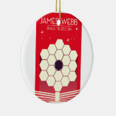 james webb space telescope , keramisch ornament (Rechts)