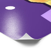 James Webb Space Telescope patroon Foto Afdruk (Hoek)