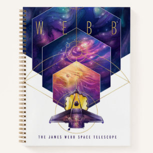 James Webb Space Telescope Poster. Notitieboek