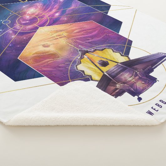 James Webb Space Telescope Poster. Sherpa Deken (3/4)