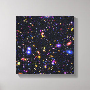 James Webb Space Telescope Simulatie - Pop Art Canvas Afdruk