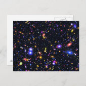 James Webb Space Telescope Simulation - Pop Art Briefkaart (Voorkant / Achterkant)