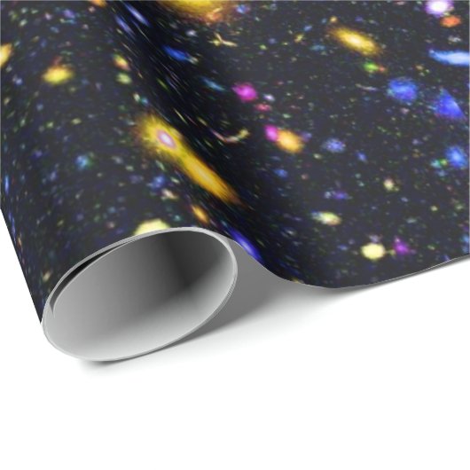 James Webb Space Telescope Simulation - Pop Art Cadeaupapier (Rol Hoek)