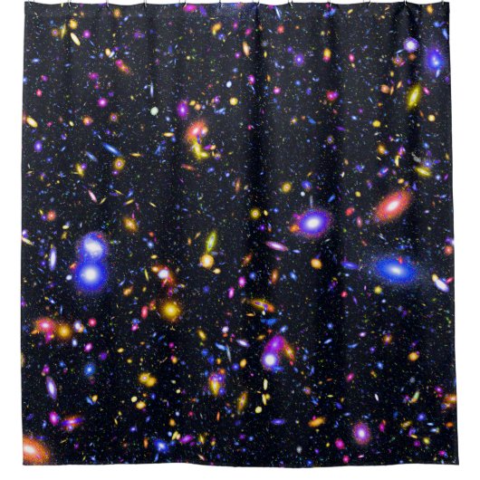 James Webb Space Telescope Simulation - Pop Art Douchegordijn (Voorkant)