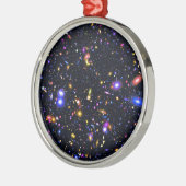James Webb Space Telescope Simulation - Pop Art Metalen Ornament (Links)