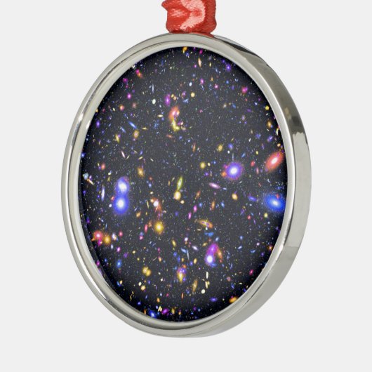 James Webb Space Telescope Simulation - Pop Art Metalen Ornament (Links)