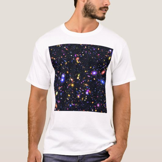 James Webb Space Telescope Simulation - Pop Art T-shirt (Voorkant)