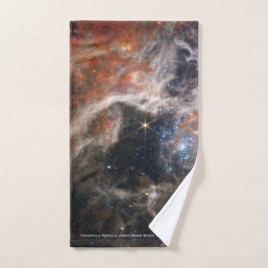 James Webb Tarantula Nebula Hi-Res Afbeelding 2022 Bad Handdoek (Handdoek)