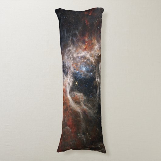 James Webb Tarantula Nebula Hi-Res Afbeelding 2022 Lichaamskussen (Voorkant Verticaal)