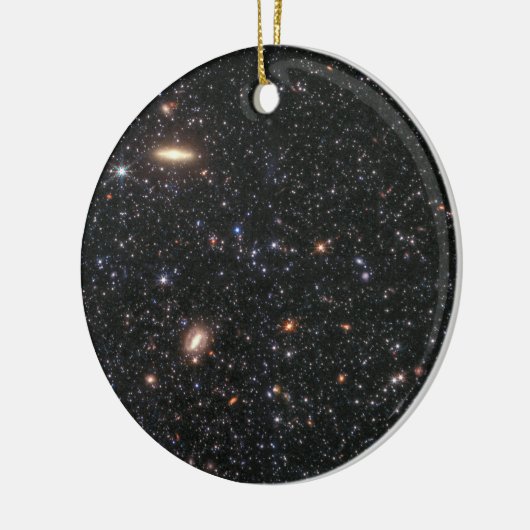 James Webb Telescope Dwarf Galaxy Keramisch Ornament (Links)