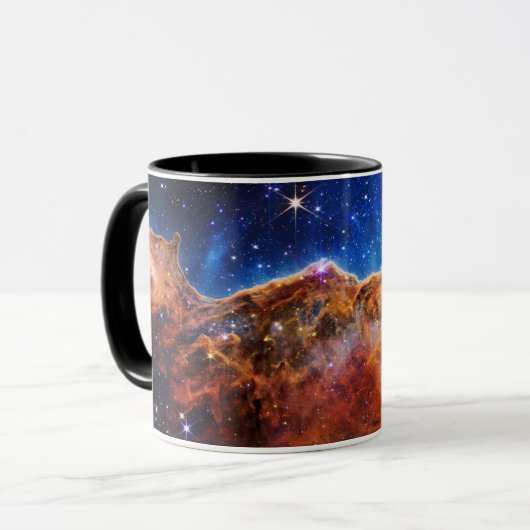 James Webb télescope spatial Carina Nebula Mug (Devant gauche)