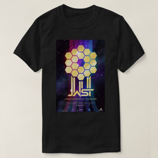 James Webb Telescope T-shirt (Design voorkant)