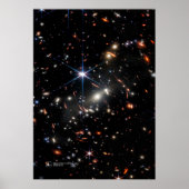 James Webb's eerste diepste veld (James Webb/JWST) Poster (Voorkant)