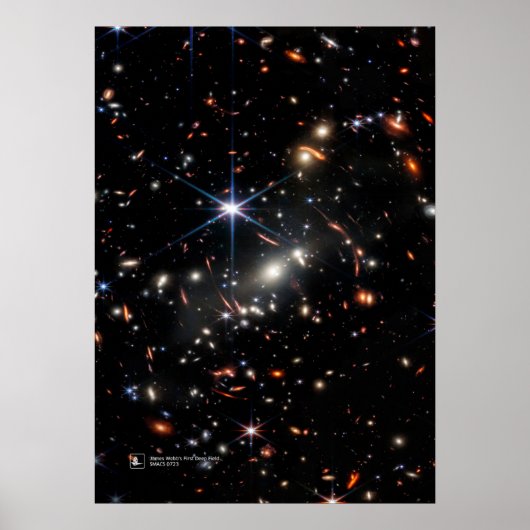 James Webb's eerste diepste veld (James Webb/JWST) Poster (Voorkant)