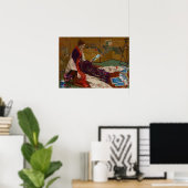 James Whistler - Caprice in Paarse en gouden Poster (Thuiskantoor)