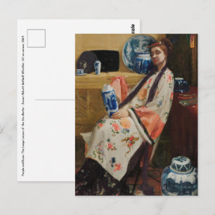 James Whistler - De Lange Leizen van de zes merken Briefkaart