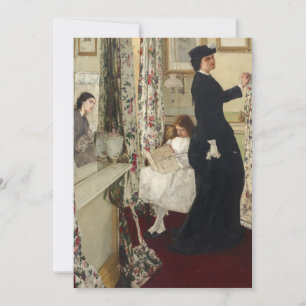 James Whistler - De Muziekzaal Bedankkaart