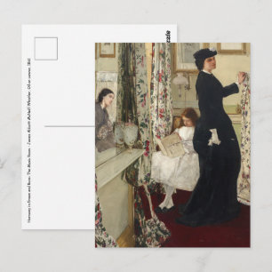 James Whistler - De Muziekzaal Briefkaart