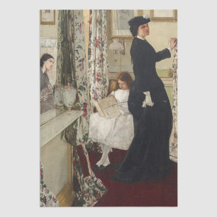 James Whistler - De Muziekzaal Tissuepapier
